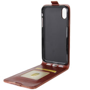 Custodia in pelle per iPhone X / XS con slot schede
