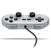 Joystick gamepad cablato USB 8Bitdo SN30 PRO per Swith / Steam / PC, SN30 PRO Wired(Grey)
