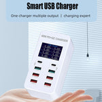 Stazione di ricarica 40W 8 porte USB QC3.0 Type-C