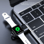 Caricabatterie wireless magnetico portatile universale K02 per Apple Watch serie 6/5 / SE / 4/3/2/1