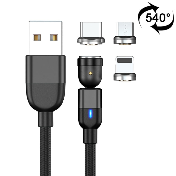 Cavo di ricarica magnetico 3 in 1 1m
