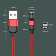 Cavo di ricarica magnetico 1m 3A per iPhone