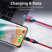 Cavo di ricarica magnetico 2m 3A per iPhone