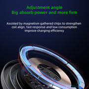 Caricabatterie wireless magnetico 3 in 1 S36