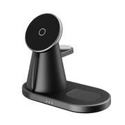 Caricabatterie wireless magnetico 3 in 1 15W