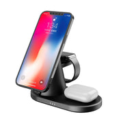 Caricabatterie wireless magnetico 3 in 1 15W