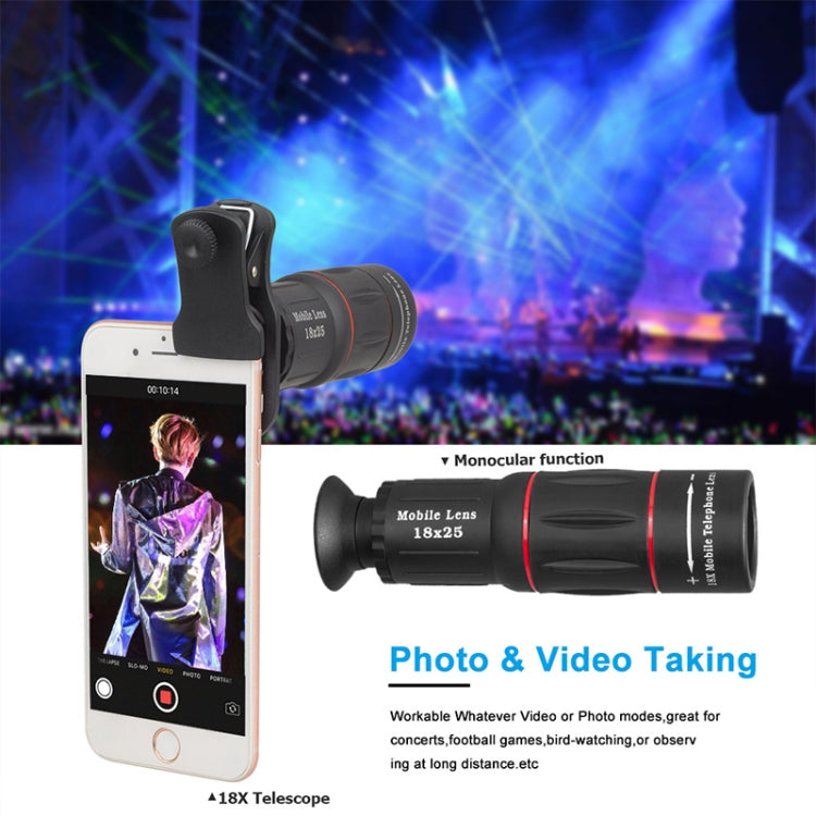 Telescopio 4 in 1 APEXEL per smartphone compatibili