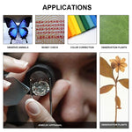 Microscopio per smartphone APEXEL APL-MS001 100X con luce LED