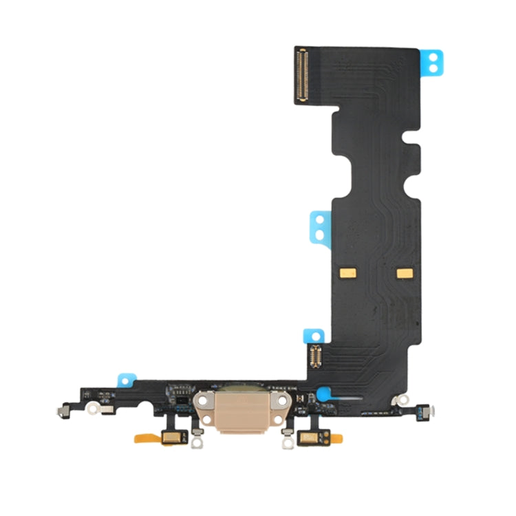 Charging Port Flex Cable for iPhone 8 Plus (Gold), For iPhone 8 Plus