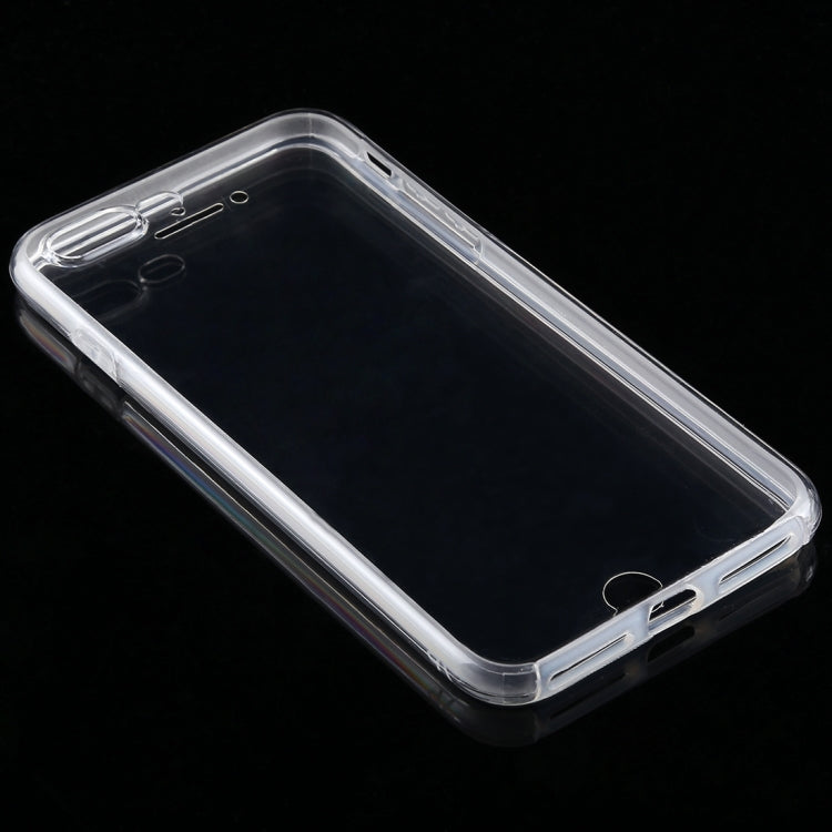 Custodia in PC + TPU trasparente ultrasottile fronte-retro da 0,75 mm per iPhone 8 Plus e 7 Plus, For 8 Plus & 7 Plus