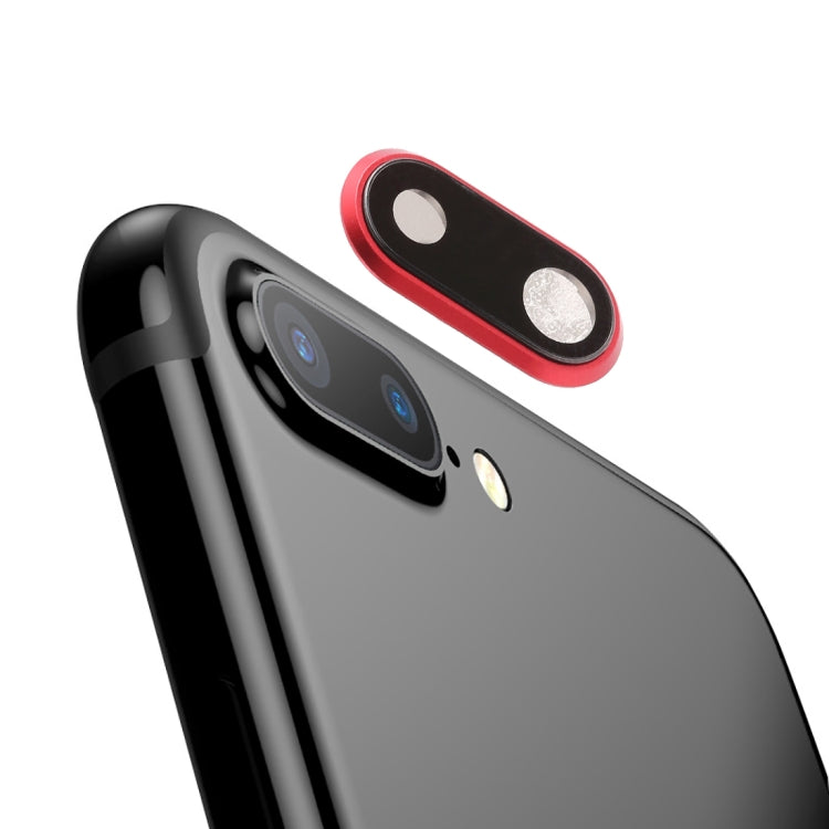Cornice fotocamera posteriore con copriobiettivo per iPhone 8 Plu