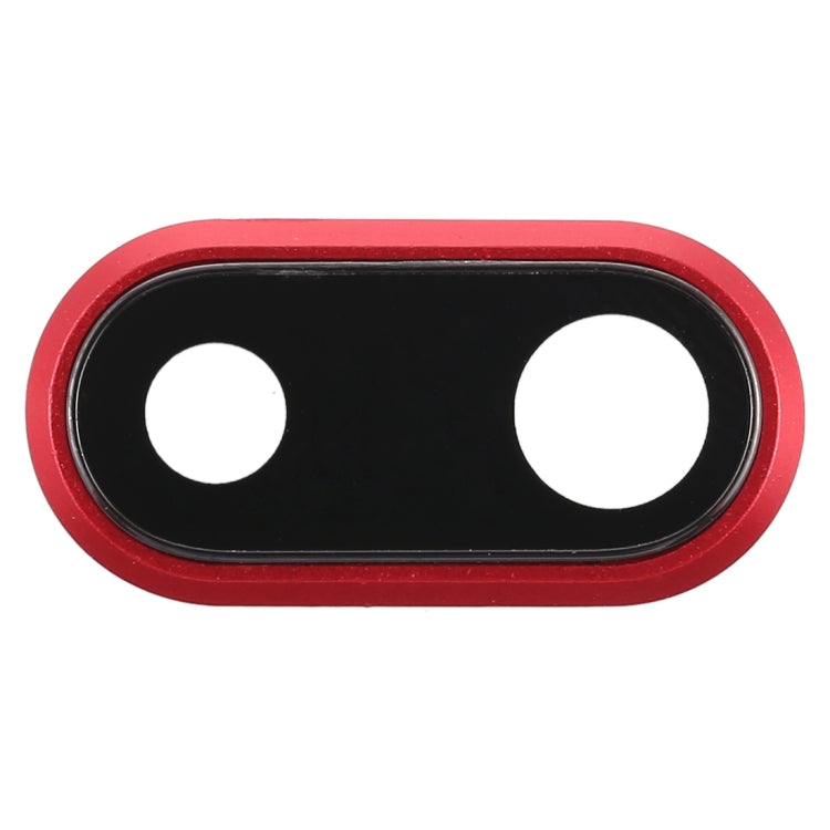 Cornice fotocamera posteriore con copriobiettivo per iPhone 8 Plu
