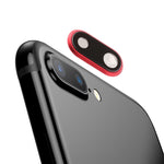 Cornice fotocamera posteriore con copriobiettivo per iPhone 8 Plu