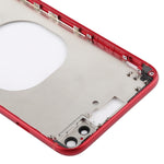 Cover posteriore trasparente con obiettivo della fotocamera, vassoio per scheda SIM e tasti laterali per iPhone 8 Plus, For iPhone 8 Plus (Transparent Back), For iPhone 8 Plus (Transparent White), For iPhone 8 Plus(Transparent Gold)