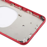 Cover posteriore trasparente con obiettivo della fotocamera, vassoio per scheda SIM e tasti laterali per iPhone 8 Plus, For iPhone 8 Plus (Transparent Back), For iPhone 8 Plus (Transparent White), For iPhone 8 Plus(Transparent Gold)