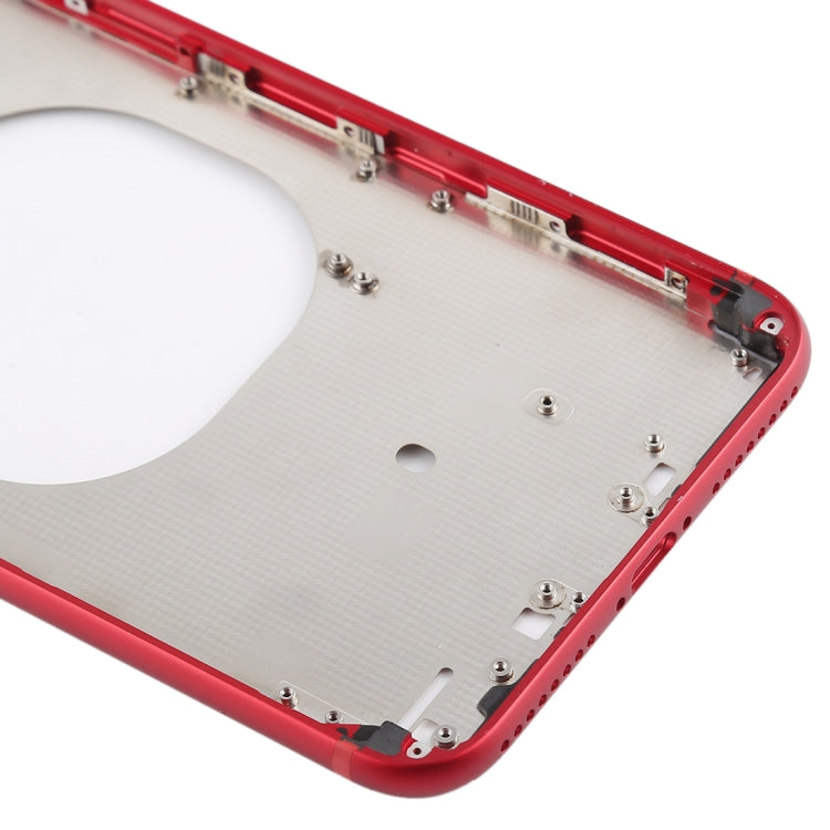Cover posteriore trasparente con obiettivo della fotocamera, vassoio per scheda SIM e tasti laterali per iPhone 8 Plus, For iPhone 8 Plus (Transparent Back), For iPhone 8 Plus (Transparent White), For iPhone 8 Plus(Transparent Gold)