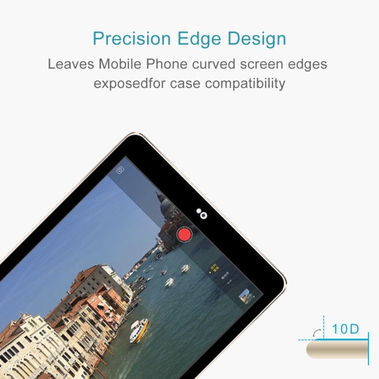 Pellicola in vetro temperato antideflagrante 9H 10D per iPad 5 e 6 da 9,7 pollici