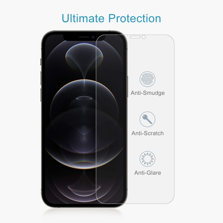 Per iPhone 12 Pro Max 50 pezzi 0,26 mm 9H 2,5D pellicola in vetro temperato (foro aperto), For iPhone 12 Pro Max