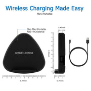 Tappetino Caricabatterie Wireless Qi 10W
