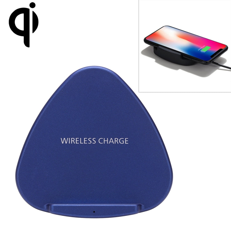 QK11 Tappetino caricabatterie wireless Qi da 10 W ABS + PC a ricarica rapida, QK11 Black, QK11 Gold, QK11 Blue