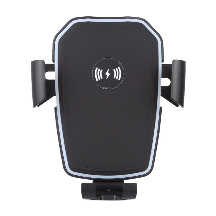 K81 10W QI Supporto per telefono cellulare con ricarica wireless per auto a induzione di gravità rotante universale con ventosa, K81