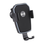 K81 10W QI Supporto per telefono cellulare con ricarica wireless per auto a induzione di gravità rotante universale con ventosa, K81