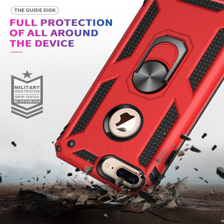 Custodia protettiva Sergeant Armor antiurto in TPU + PC per iPhone 7/8 Plus, con supporto per rotazione a 360 gradi, For iPhone 7 / 8 Plus, iPhone 7 / 8 Plus