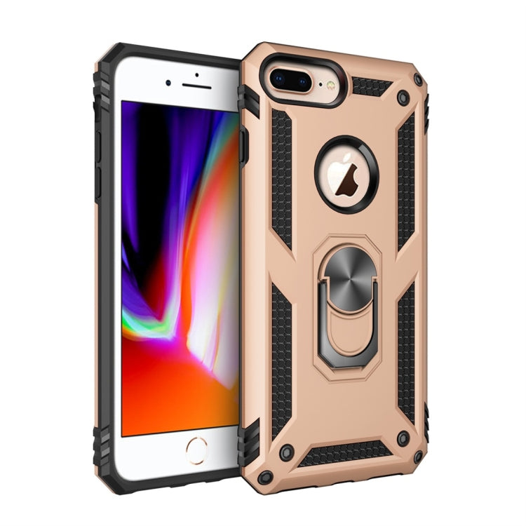 Custodia protettiva Sergeant Armor antiurto in TPU + PC per iPhone 7/8 Plus, con supporto per rotazione a 360 gradi, For iPhone 7 / 8 Plus, iPhone 7 / 8 Plus