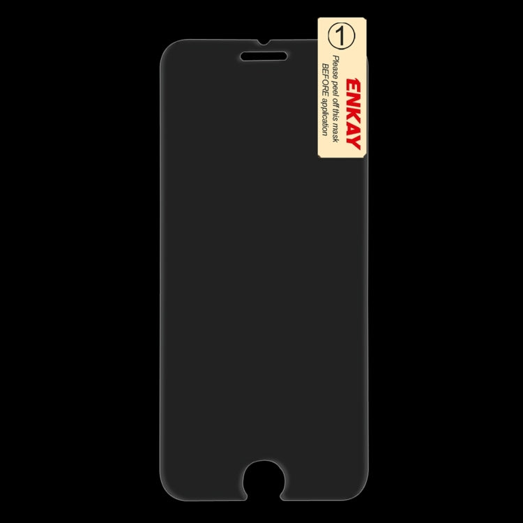 10 PEZZI ENKAY per iPhone 8 Plus e 7 Plus Pellicola per schermo in vetro temperato curvo da 0,26 mm, durezza 9H, 2,5D, For 8P & 7P(10pcs)
