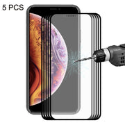 Pellicola Vetro Temperato per iPhone X/XS - 5 Pezzi