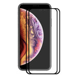 Pellicola vetro temperato per iPhone XS Max 0.2mm 2 pezzi
