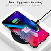Caricabatterie Wireless Qi Ricarica Rapida 9V