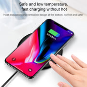 Caricabatterie Wireless Qi Ricarica Rapida 9V