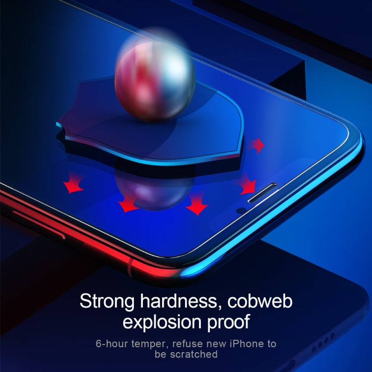 Per iPhone 11 Pro Max / XS Max Baseus Pellicola in vetro temperato anti-blu-ray da 0,3 mm
