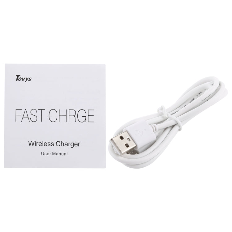 Caricabatterie wireless ultrasottile standard FANTASY 5V 1A con uscita Qi con indicatore di carica, supporto telefoni standard QI, FANTASY 5V 1A, FANTASY White