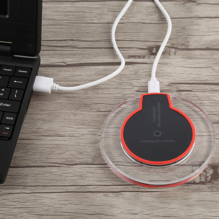 Caricabatterie Wireless Ultrasottile Fantasy 5V 1A Qi