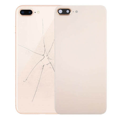 Back Cover with Adhesive for iPhone 8 Plus, For iPhone 8 Plus with Adhesive, For iPhone 8P with Camera Lens+Adhesive