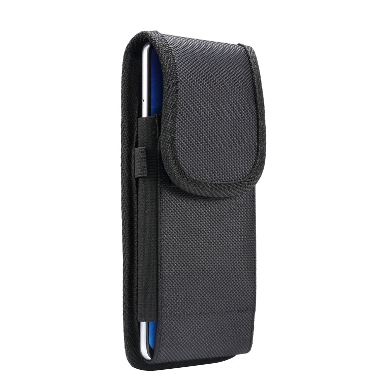 Marsupio verticale universale in tessuto di nylon da 6,9 pollici per Huawei Mate 20 X e Honor 8X Max, Xiaomi Max