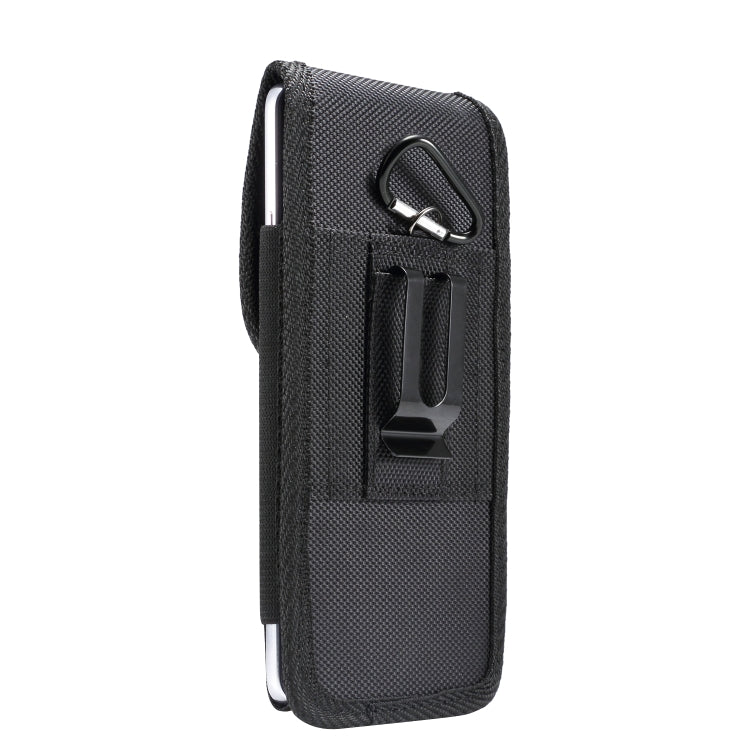 Marsupio verticale in nylon per smartphone 6-9 pollici