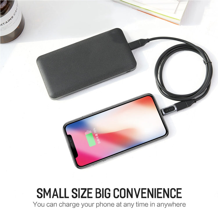 ROCK 2.1A Adattatore per auricolare convertitore audio portatile da USB-C/Tipo-C a 8 pin