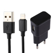 Caricatore USB 5V 2.1A per iPhone con cavo 1m