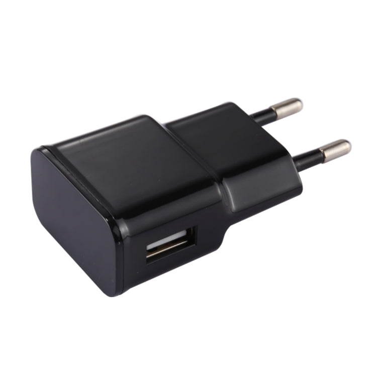 Per iPhone 5V 2.1A Caricatore USB con identificazione intelligente con cavo di ricarica da USB a 8 pin da 1 m, presa EU
