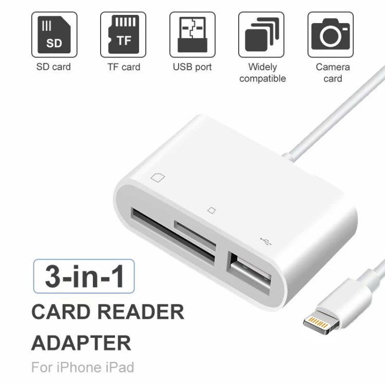 Adattatore 8 Pin per Fotocamera e USB compatibile iOS