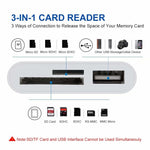 Adattatore 8 Pin per Fotocamera e USB compatibile iOS