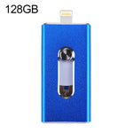 Chiavetta USB 3 in 1 da 128 GB RQW-02 Blu
