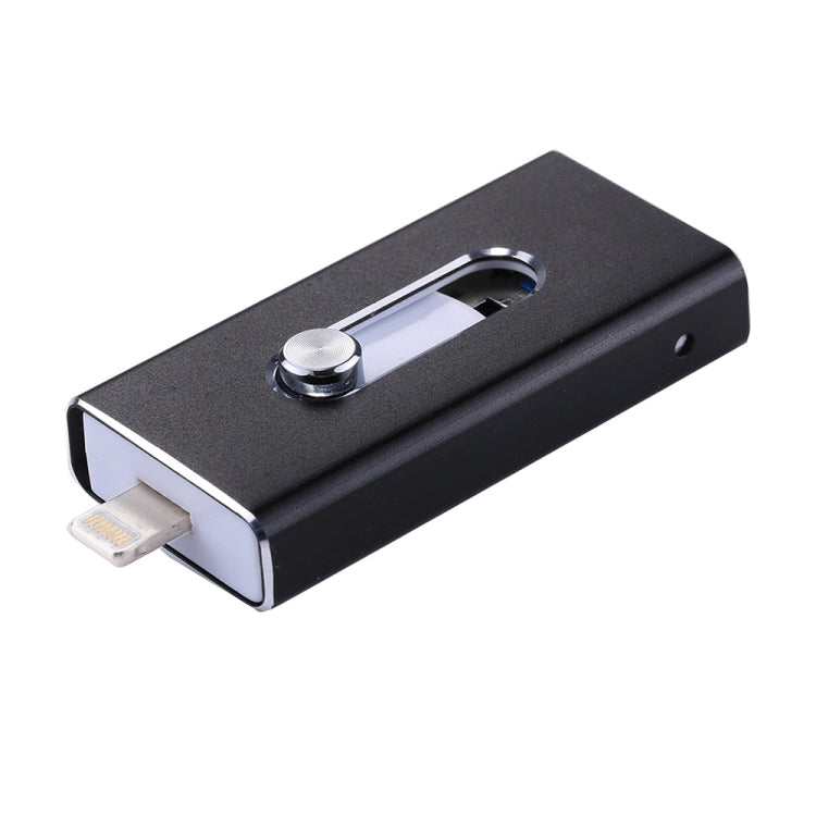 RQW-02 Unità flash USB 2.0 e 8 pin e micro USB 3 in 1 da 16 GB, RQW-02 Black, RQW-02 Gold, RQW-02 Blue, RQW-02 Red, RQW-02 Silver