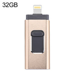 Chiavetta USB 3 in 1 32GB RQW-01B Gold