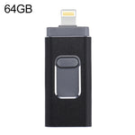 Chiavetta USB 3 in 1 64GB RQW-01B Nera