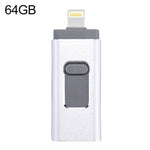 Chiavetta USB 3 in 1 64 GB RQW-01B Silver