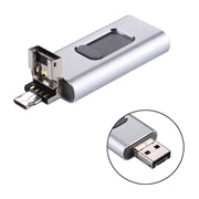Chiavetta USB 3 in 1 64 GB RQW-01B Silver
